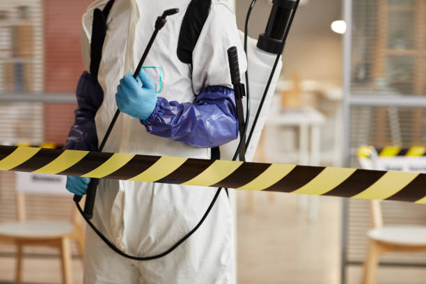 Professional Unattended Death Cleanup technician working in Roseland, NE